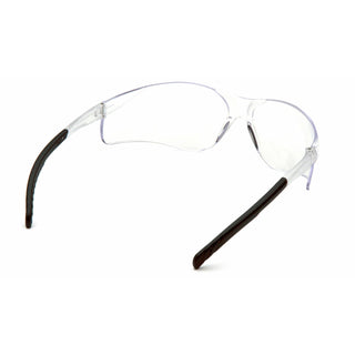 Pyramex S9110ST Clear H2X Anti-Fog, Clear Anti-Fog Lens with Clear Temples