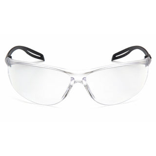 Pyramex S9710STM Neshoba - Clear H2Max Anti-Fog Lens with Black Temples