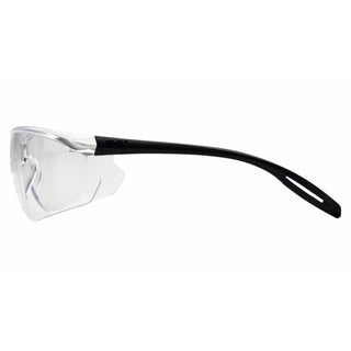 Pyramex S9710STM Neshoba - Clear H2Max Anti-Fog Lens with Black Temples