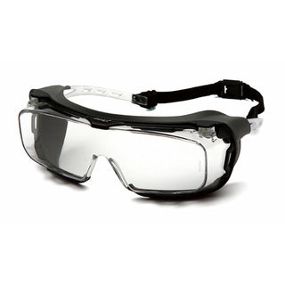 Pyramex S9910STMRG Cappture Plus - Clear Temples/Clear H2X Anti-fog with Rubber Gasket
