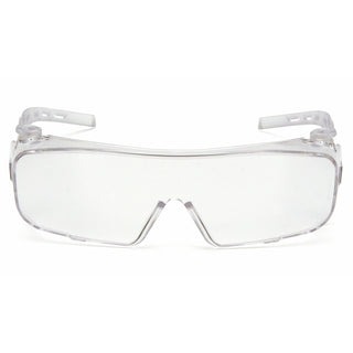 Pyramex S9910ST Clear H2X Anti-Fog Lens with Clear Temples