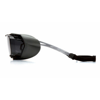 Pyramex S9920STMRG Pyramex Safety - Cappture Plus - Gray Temples/Gray H2X Anti-fog with Rubber Gasket