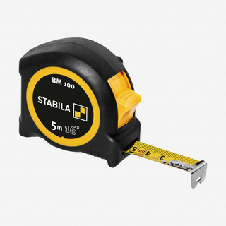 Stabila 30816 Pocket tape BM 100, cm/inch scale