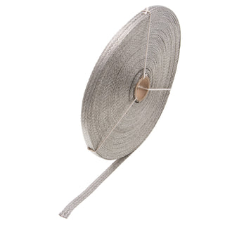 NSI SA382C Flexible Grounding Strap, 100′ Length, 9 AWG, Tin-Plated Copper