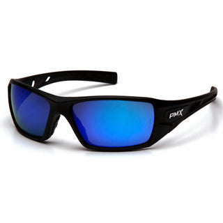 Pyramex SB10465D Velar Black Frame/Ice Blue Mirror Lens Safety Glasses
