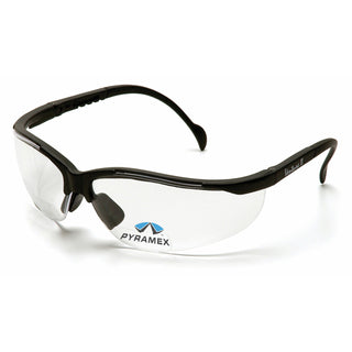 Pyramex SB1810R15T V2 Readers Clear +1.5 H2X Anti-Fog Lens with Black Frame