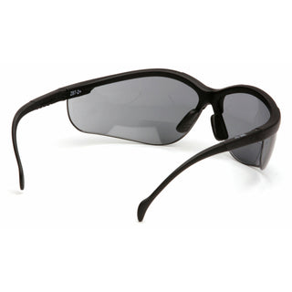 Pyramex SB1820R25 V2 Readers Gray +2.5 Lens with Black Frame