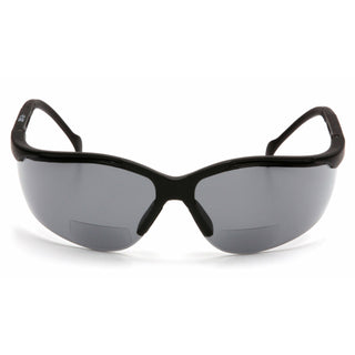 Pyramex SB1820R20 V2 Readers Gray +2.0 Lens with Black Frame