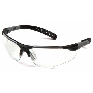Pyramex SBG10110DTM Sitecore - Clear H2MAX Anti-Fog Lens with Black and Gray Temples