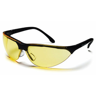 Pyramex SB2830S Rendezvous Amber Lens with Black Frame