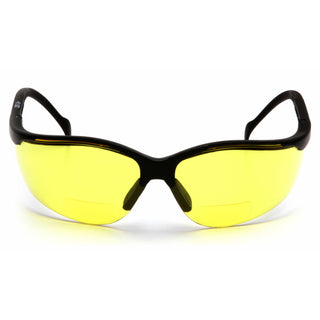 Pyramex SB1830R15 V2 Readers Amber +1.5 Lens with Black Frame