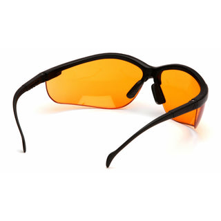 Pyramex SB1840S Venture II Orange Lens with Black Frame