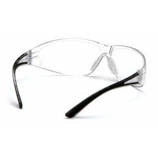 Pyramex SB3610ST Cortez Clear H2X Anti-Fog Lens with Black Temples