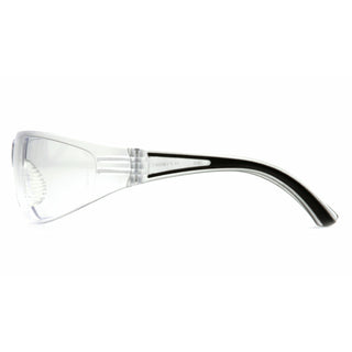 Pyramex SB3610ST Cortez Clear H2X Anti-Fog Lens with Black Temples