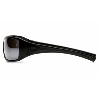 Pyramex SB5670D Goliath Silver Mirror Lens with Black Frame