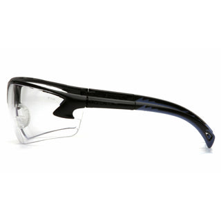 Pyramex SB5710D Venture 3 Clear Lens with Black Frame