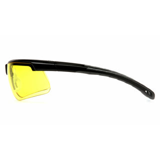 Pyramex SB8630D Ever-Lite Amber Lens with Black Frame