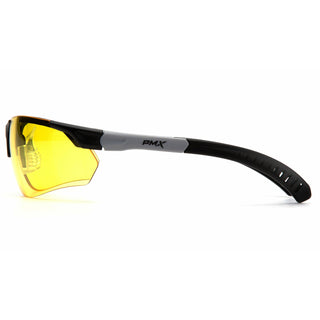 Pyramex SBG10130D Sitecore - Amber Lens with Black and Gray Temples