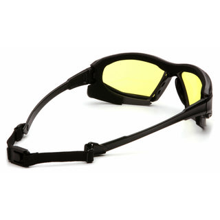 Pyramex SBG5030DT Amber H2X Anti-Fog Lens with Black/Gray Frame