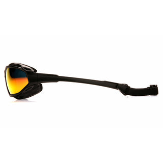 Pyramex SBG5055DT Sky Red Mirror Anti-Fog Lens with Black/Gray Frame