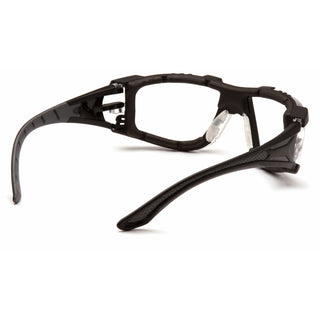 Pyramex SBG9610STMFP  Endeavor Plus - Black-Gray Foam Padded Frame/Clear H2MAX Anti-Fog Lens