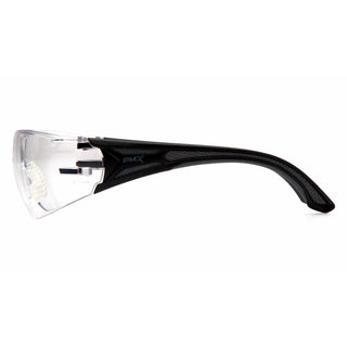 Pyramex PYSBG9610ST Endeavor Plus - Black and gray temples with clear H2X AF lens