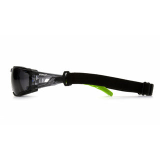 Pyramex SBL10220STMFP Gray H2MAX Anti-Fog Lens with Lime Temples