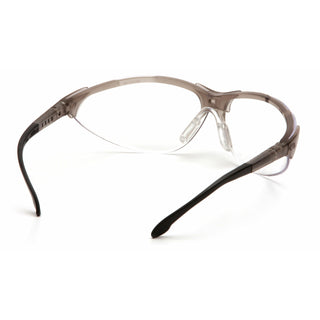 Pyramex SCG2810ST Rendezvous Clear H2X Anti-Fog with Crystal Gray Frame