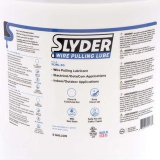 NSI SCWL-5G Slyder Lubricant Clear 5 GAL