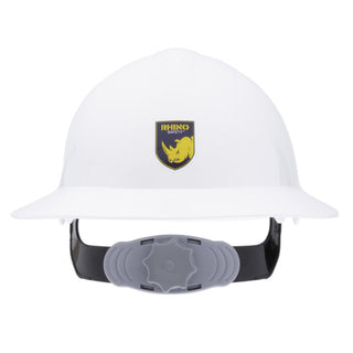 NSI SH-200W Fully Adjustable White Full-Brim Safety Helmet for Construction