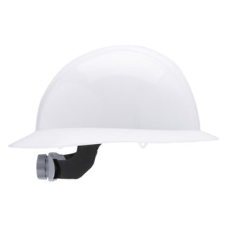 NSI SH-200W Fully Adjustable White Full-Brim Safety Helmet for Construction