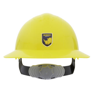 NSI SH-200Y Fully Adjustable Yellow Full-Brim Safety Helmet for Construction