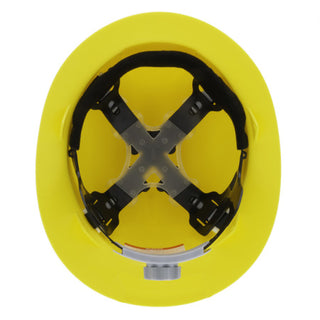 NSI SH-200Y Fully Adjustable Yellow Full-Brim Safety Helmet for Construction