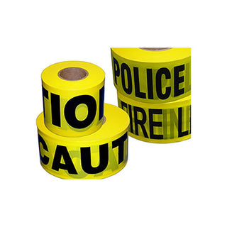 US Tape 16940SF Barricade Tape 1000 Feet Yellow Caution Tape 2 mil