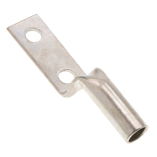 NSI SL300N Copper Long Stacking Lug – White 2-Hole 300 MCM 1/2 Inch