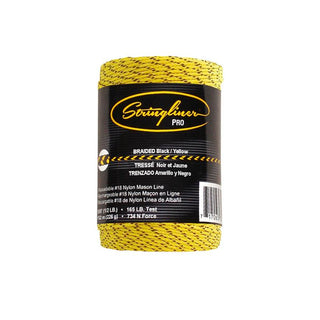 US Tape 35492 #18 Construction Replacement Roll Braided Black/Yellow 500 Feet