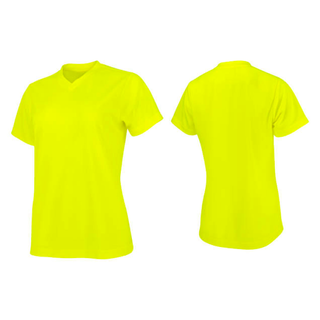 Radians ST11W Women's Non Rated Hi-Vis Short Sleeve Shirt with Max-Dri