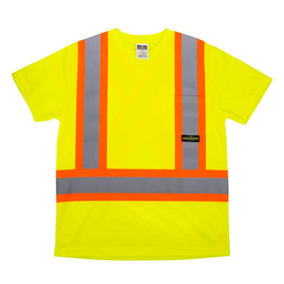Radians ST11X Class 2 Short Sleeve Safety T-Shirt X-Back