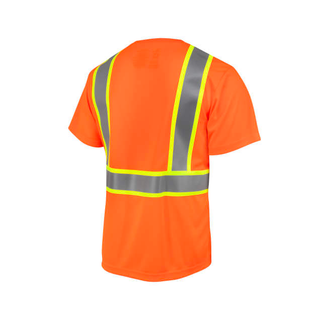 Radians ST41-2 Class 2 Mesh Short Sleeve T-Shirt with Contrast Trim