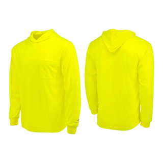 Radians ST61-N Hooded Non Rated Mesh Long Sleeve T-Shirt