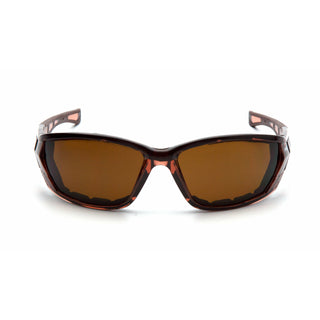 Pyramex STB10815DT Atrex Safety Glasses - Coffee Anti-Fog Lens