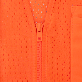 Radians SV232-3 Two Tone Surveyor Type R Class 3 Mesh Safety Vest with Dual Side Zippers