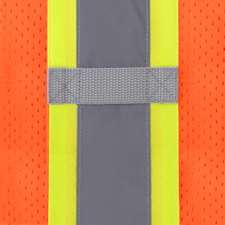 Radians SV232-3 Two Tone Surveyor Type R Class 3 Mesh Safety Vest with Dual Side Zippers