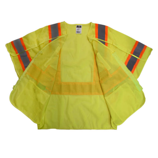 Radians SV24-3 Type R Class 3 Breakaway Mesh Surveyor Vest - Green