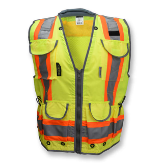 Radians SV55 Class 2 Heavy Woven Two Tone Engineer Vest