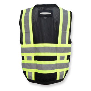 Radians SV59-1 Type O Class 1 Heavy Duty Surveyor Safety Vest with Zipper