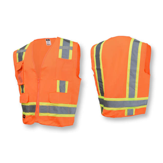 Radians SV62 Type R Class 2 Surveyor Heavy Duty Solid Twill Safety Vest