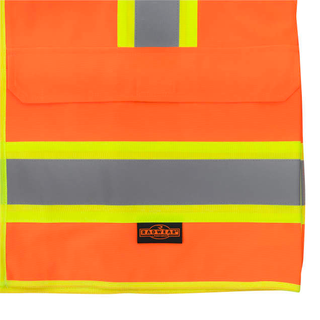 Radians SV69-2 Two Tone Type R Class 2 Mesh/Solid Surveyor Vest with Plan/Tablet Pocket