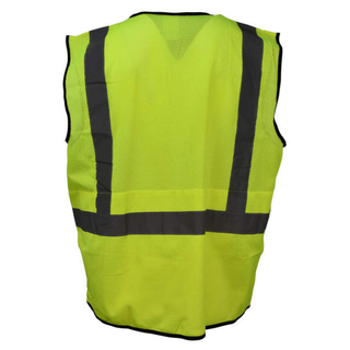 Radians SV7B Type R Class 2 Black Bottom Surveyor Safety Vest