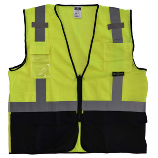 Radians SV7B Type R Class 2 Black Bottom Surveyor Safety Vest